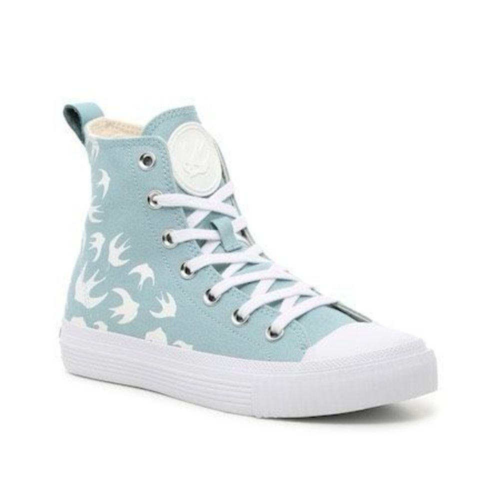 MCQ By Alexander McQueen Swallow High-Top Sneaker - Women's size 38/8US NWT